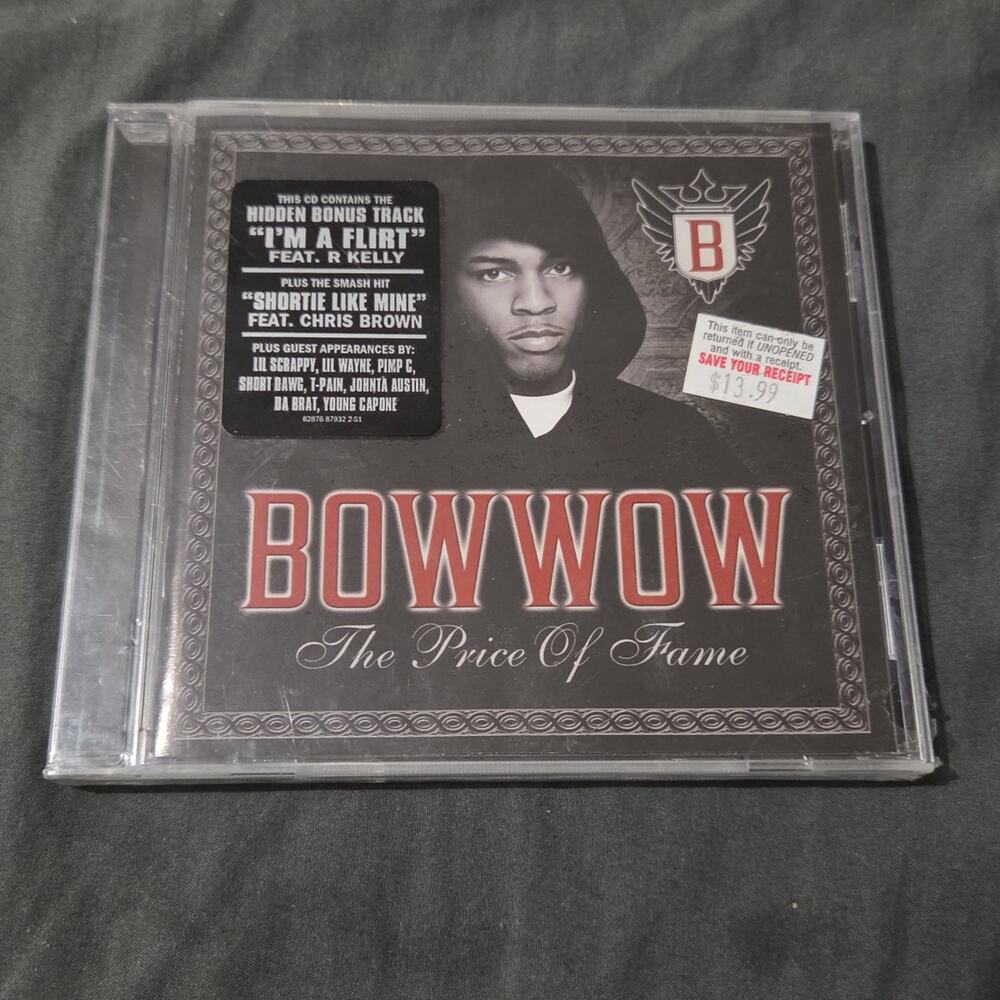 Vtg 2006 Bow Wow The Price Of Fame CD Hype Sticker